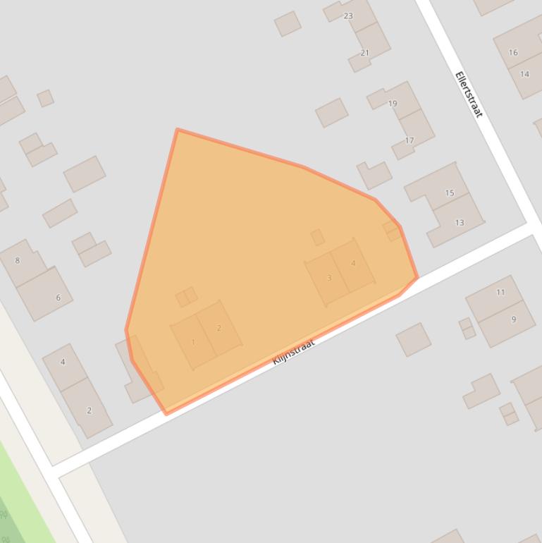 Kaart van postcodegebied 7848BC.