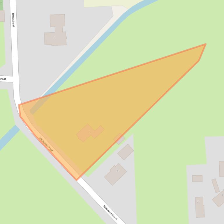 Kaart van postcodegebied 7852PG.