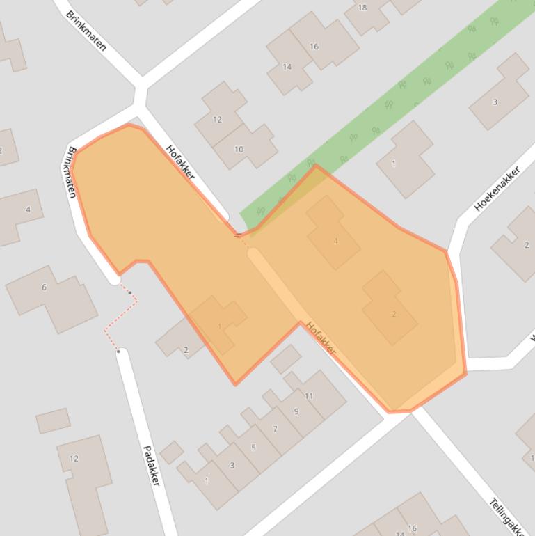 Kaart van postcodegebied 7854RG.