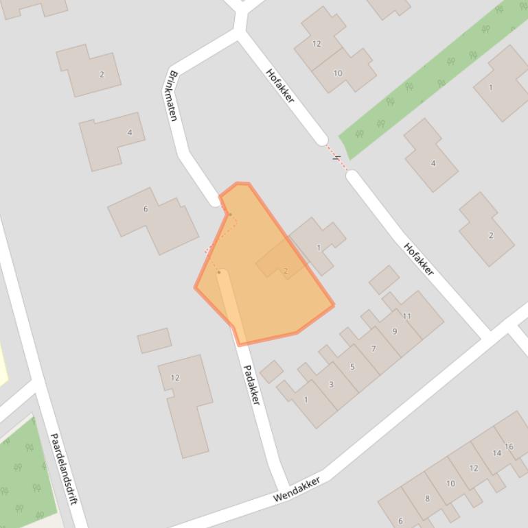 Kaart van postcodegebied 7854RH.