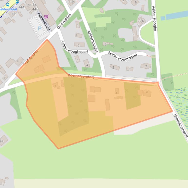 Kaart van postcodegebied 7854RV.