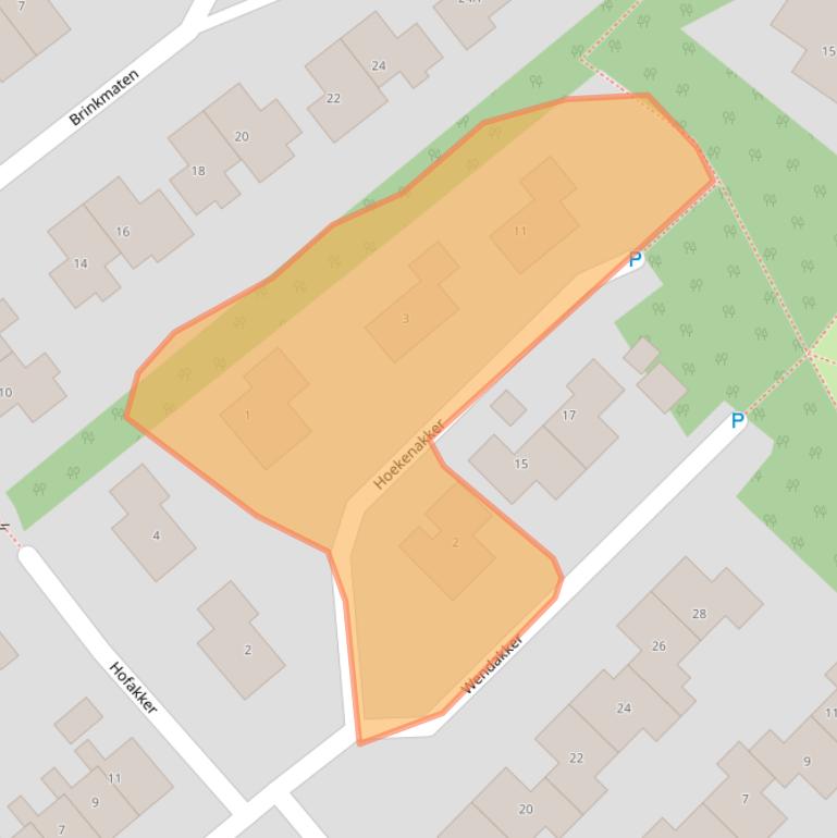 Kaart van postcodegebied 7854RX.