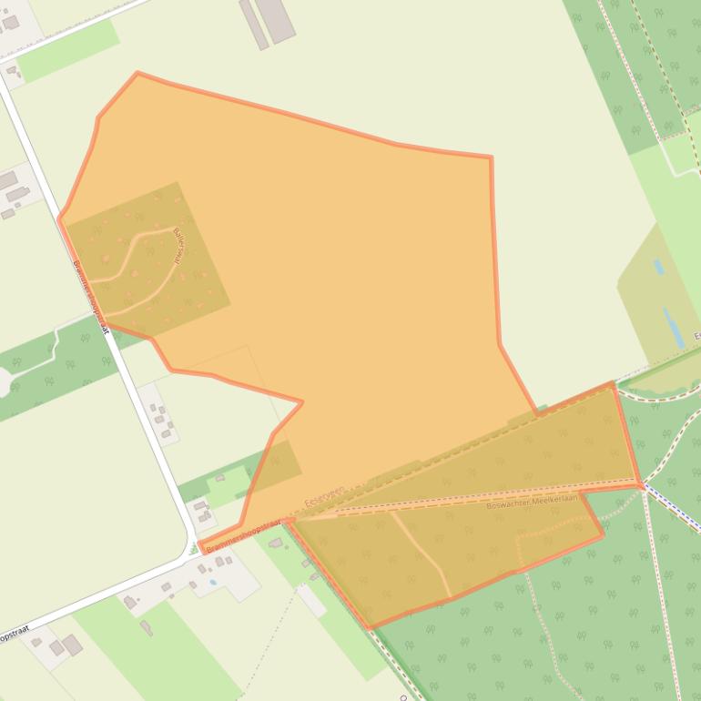 Kaart van postcodegebied 7858TH.