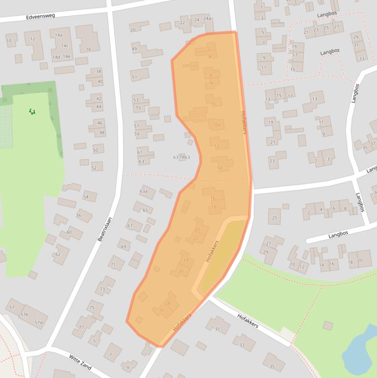 Kaart van postcodegebied 7861AS.