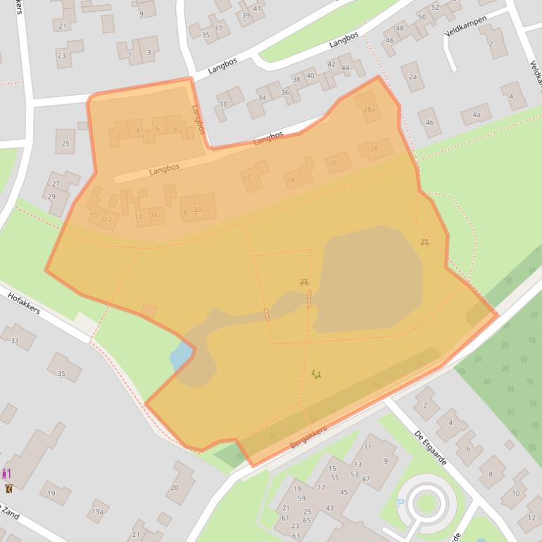 Kaart van postcodegebied 7861BC.