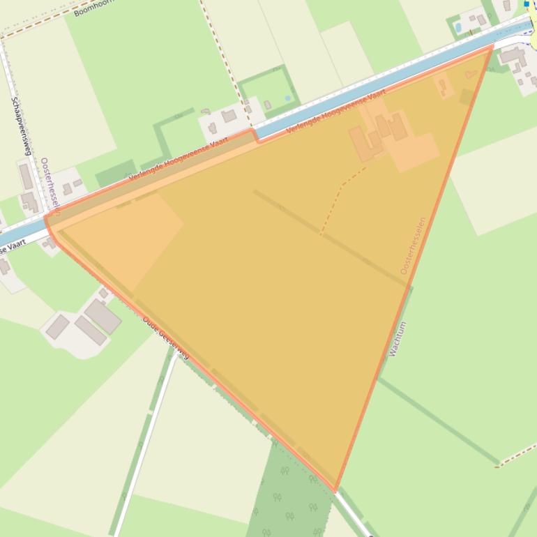 Kaart van postcodegebied 7861TA.