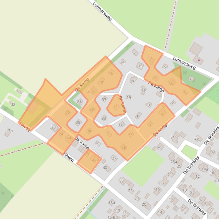 Kaart van postcodegebied 7863PP.