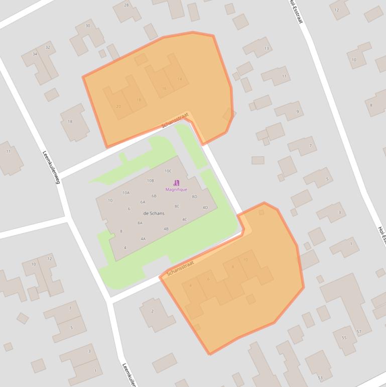 Kaart van postcodegebied 7872RB.