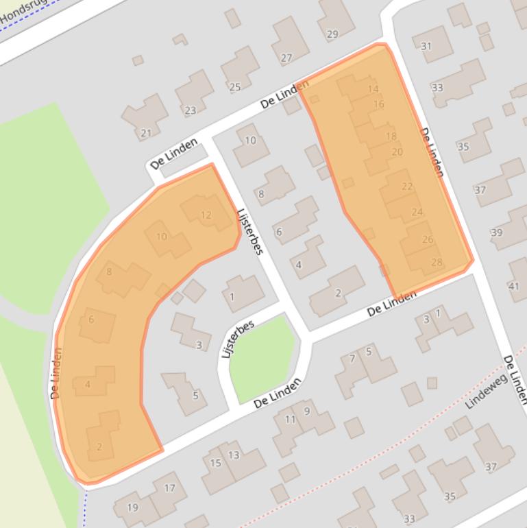 Kaart van postcodegebied 7872RT.