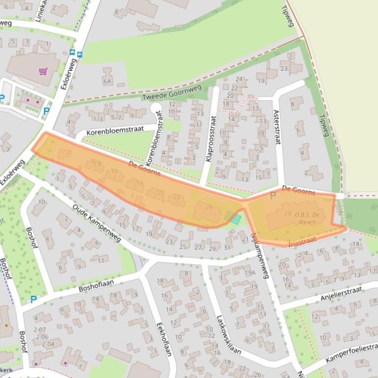 Kaart van postcodegebied 7873AM.