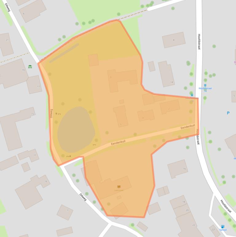 Kaart van postcodegebied 7873BM.