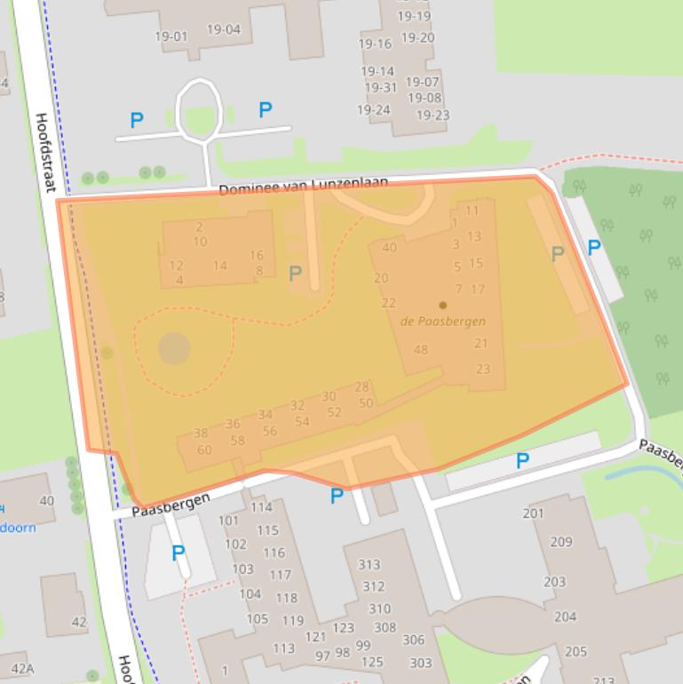 Kaart van postcodegebied 7873BV.