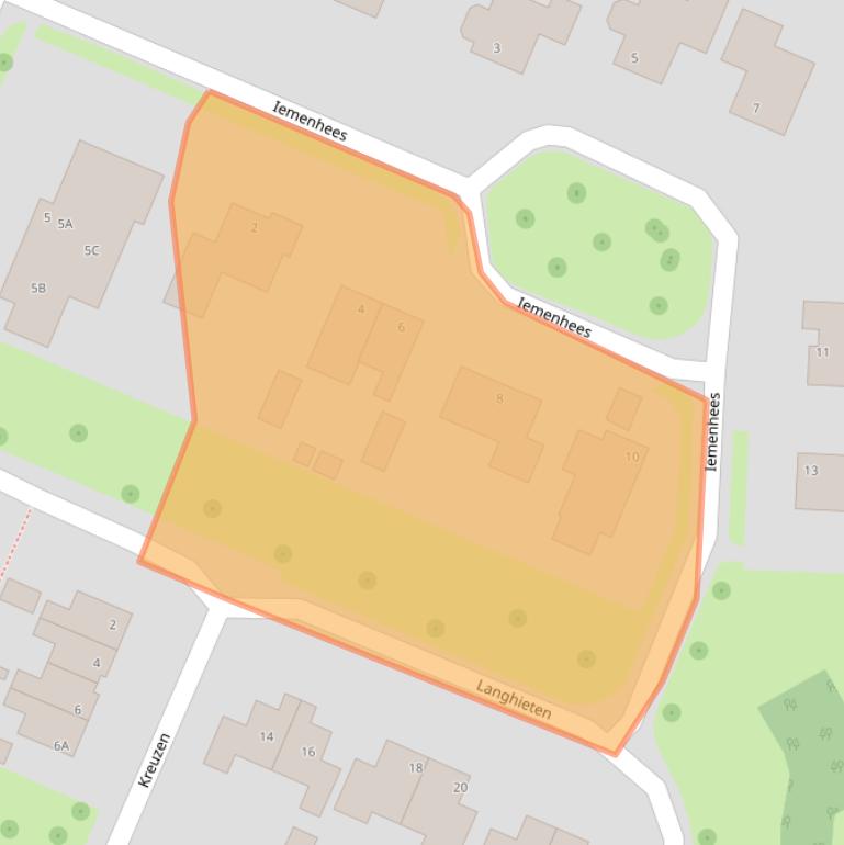 Kaart van postcodegebied 7873CG.