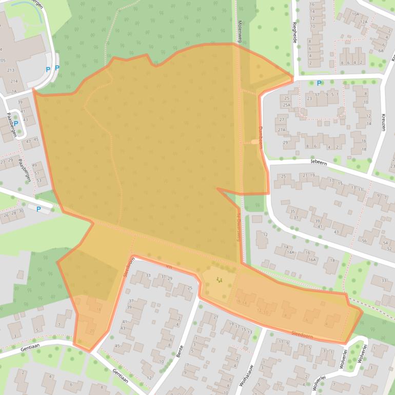 Kaart van postcodegebied 7873CS.