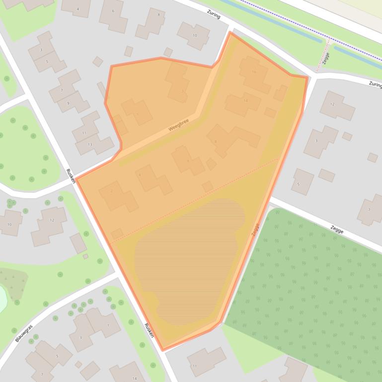 Kaart van postcodegebied 7873DD.