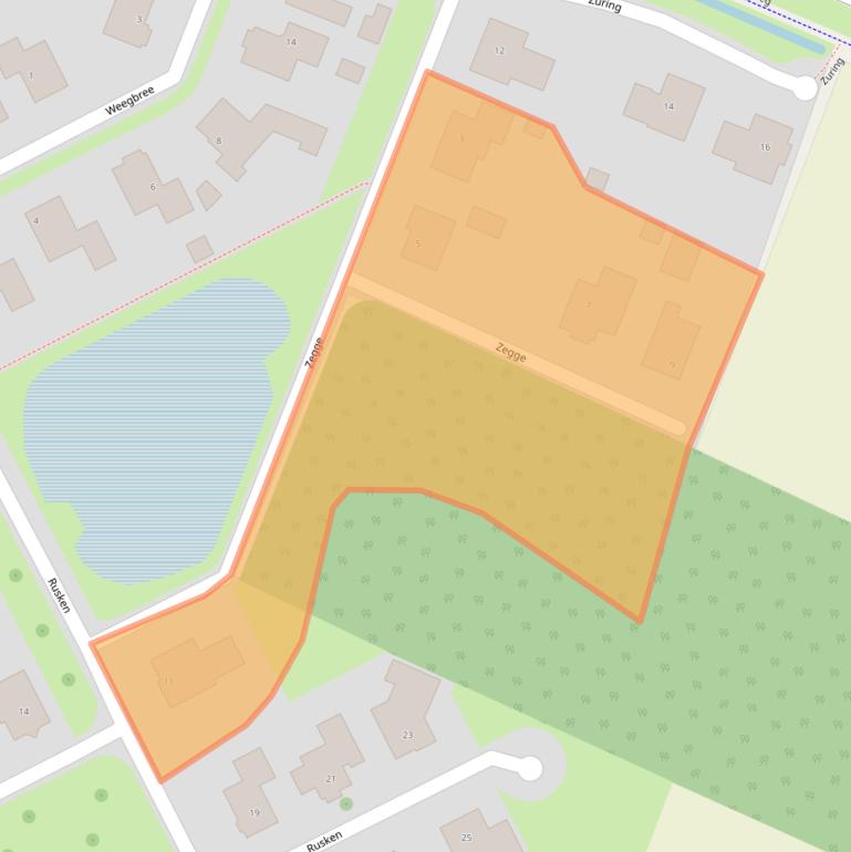 Kaart van postcodegebied 7873DE.