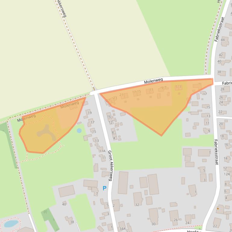 Kaart van postcodegebied 7875AN.