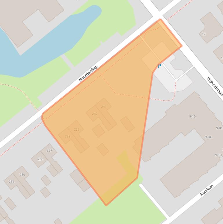 Kaart van postcodegebied 7876CN.