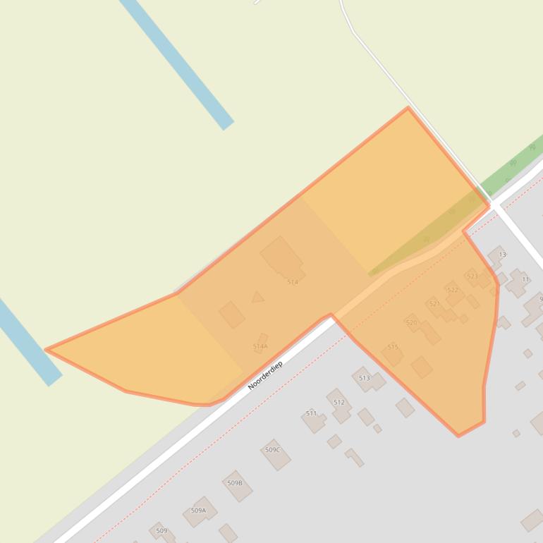 Kaart van postcodegebied 7876EC.