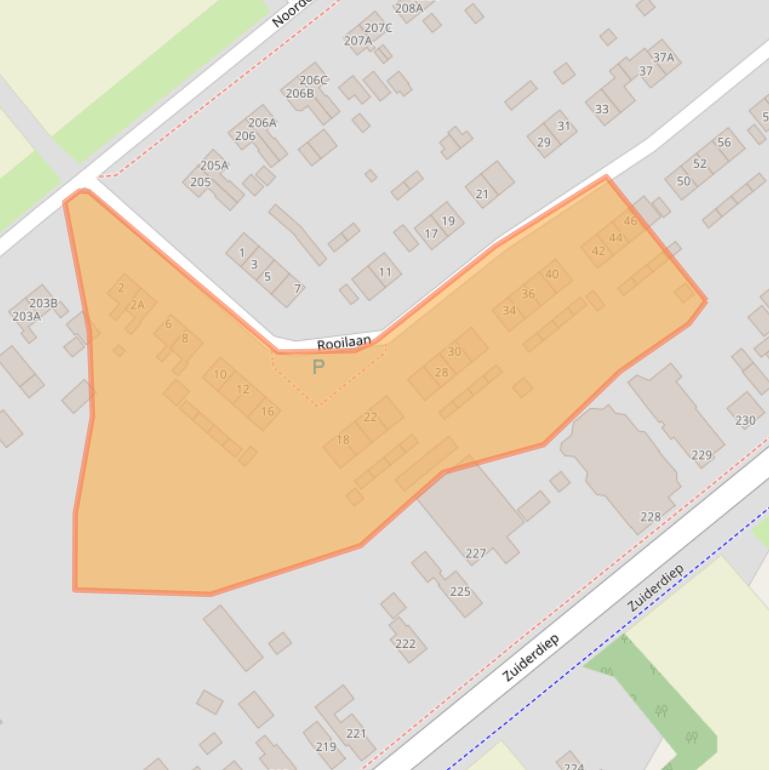 Kaart van postcodegebied 7876GR.