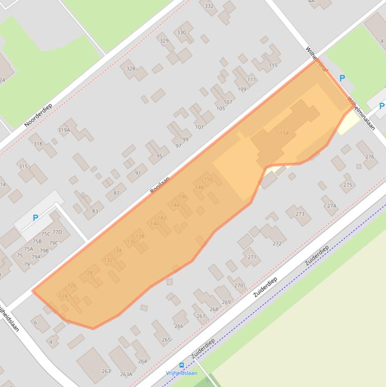 Kaart van postcodegebied 7876GW.