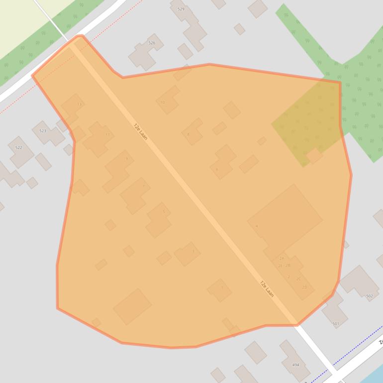 Kaart van postcodegebied 7876HK.