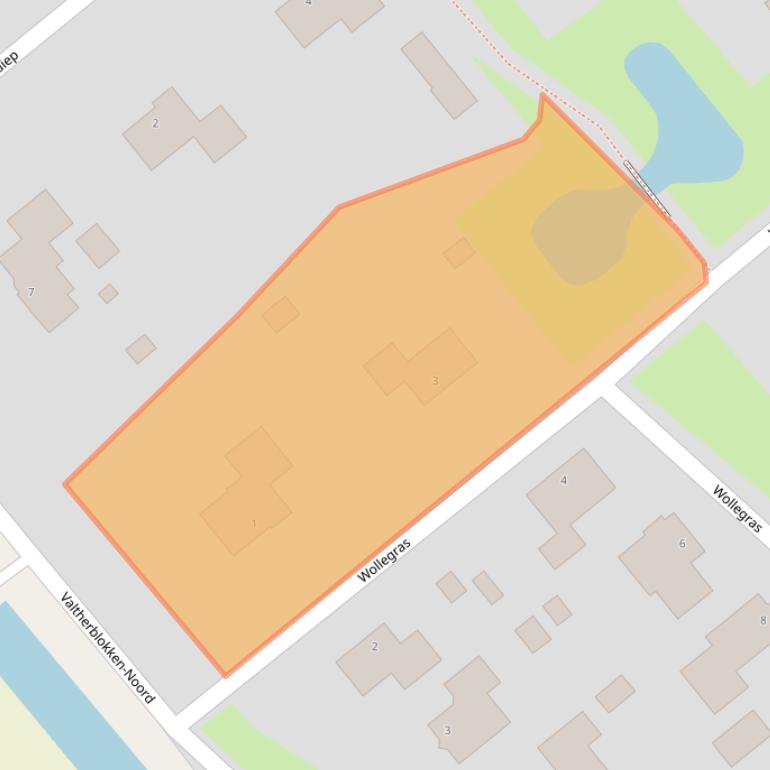 Kaart van postcodegebied 7876TM.