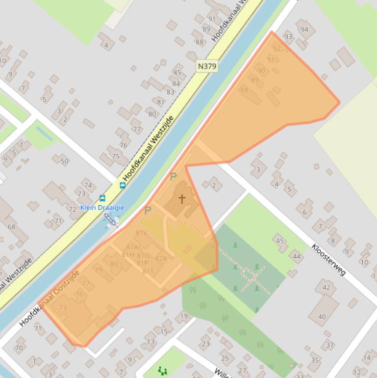 Kaart van postcodegebied 7881CN.