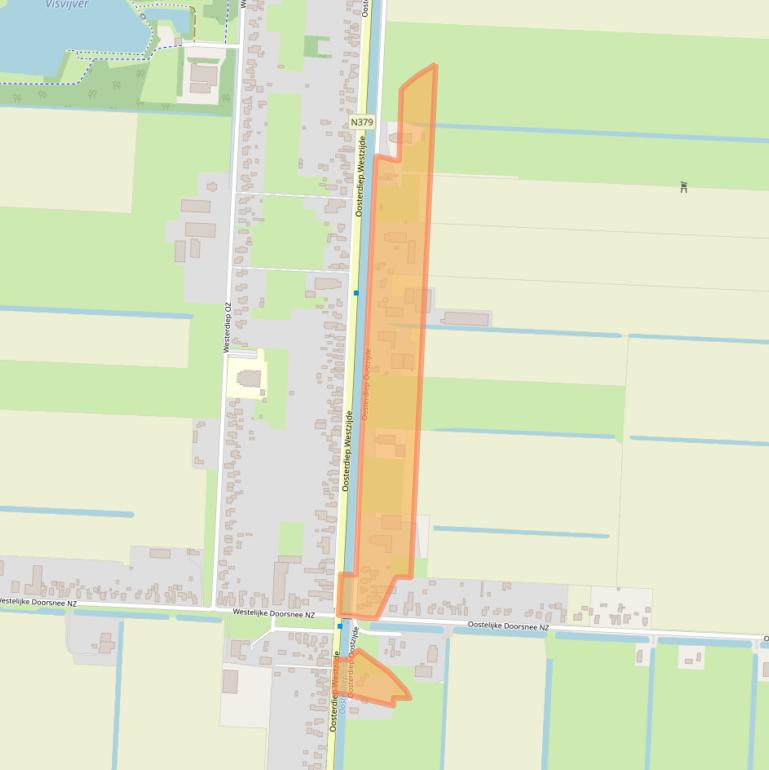 Kaart van postcodegebied 7881CT.