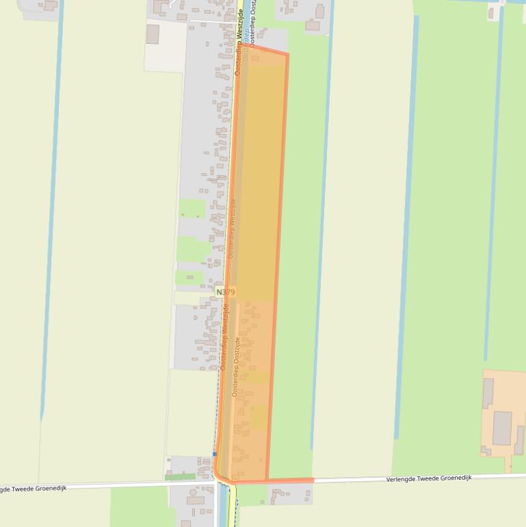 Kaart van postcodegebied 7881CV.