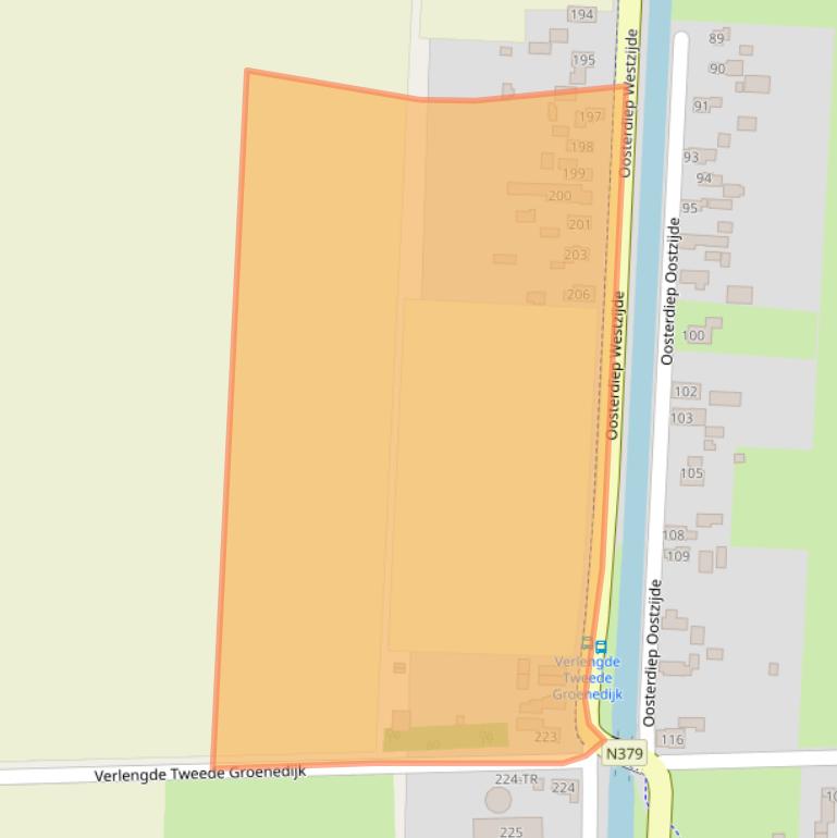 Kaart van postcodegebied 7881GW.