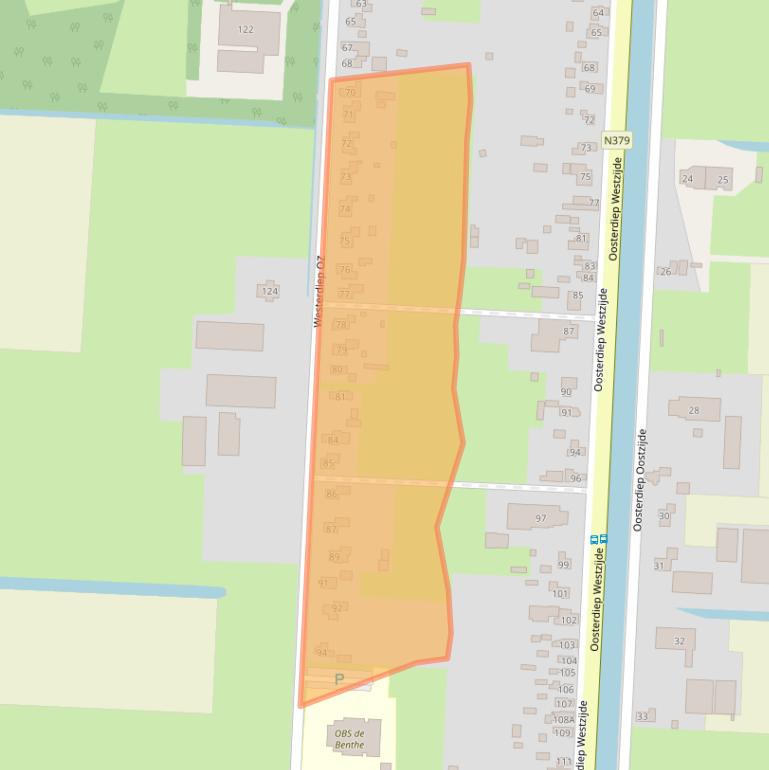 Kaart van postcodegebied 7881HE.