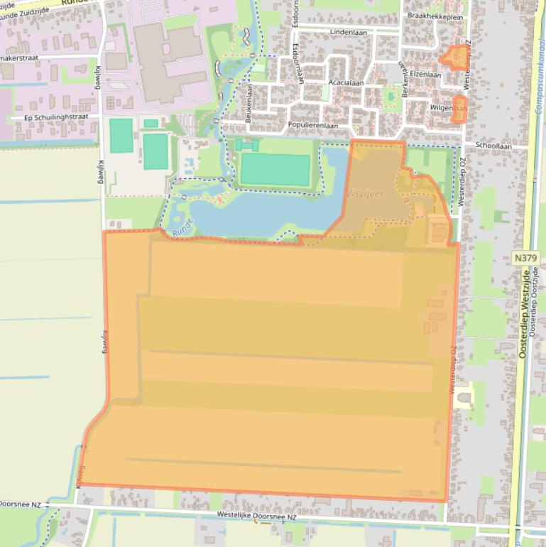 Kaart van postcodegebied 7881HK.