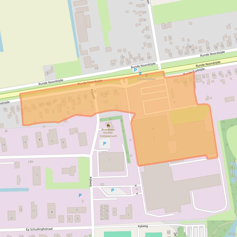 Kaart van postcodegebied 7881HM.