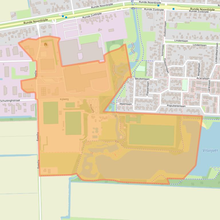 Kaart van postcodegebied 7881JD.