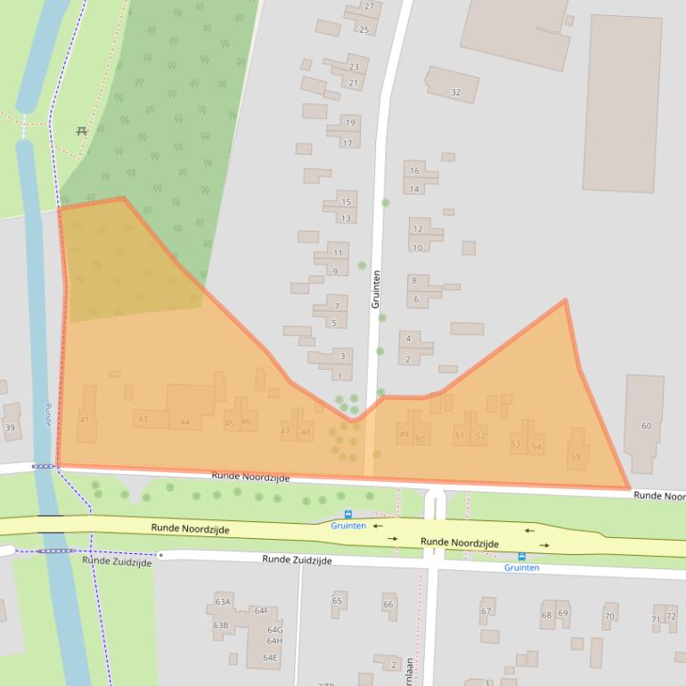 Kaart van postcodegebied 7881JH.