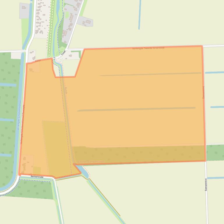 Kaart van postcodegebied 7881JW.