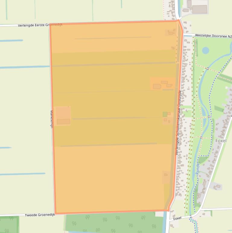 Kaart van postcodegebied 7881KE.