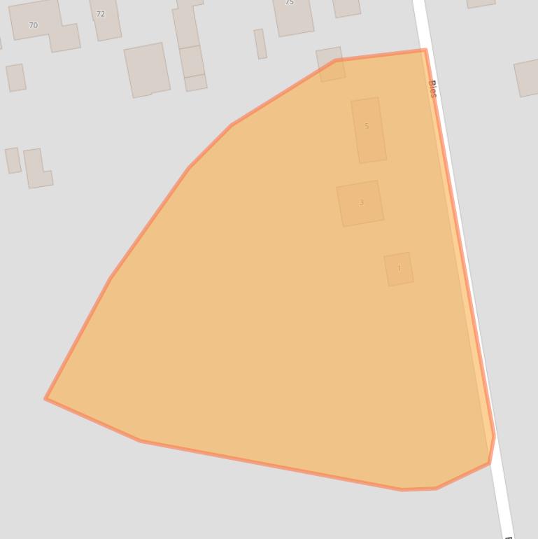 Kaart van postcodegebied 7881KW.