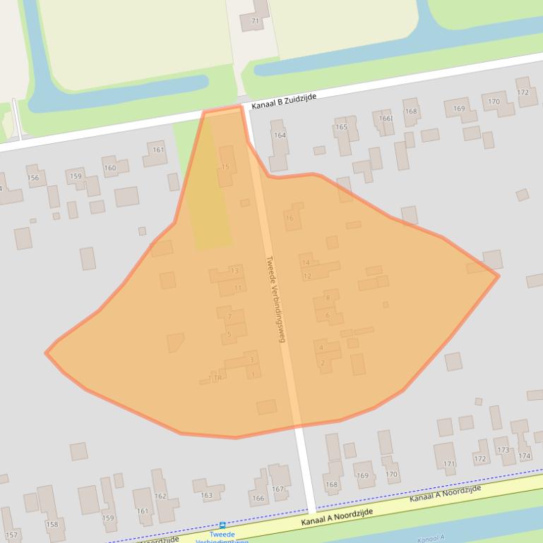 Kaart van postcodegebied 7881LM.