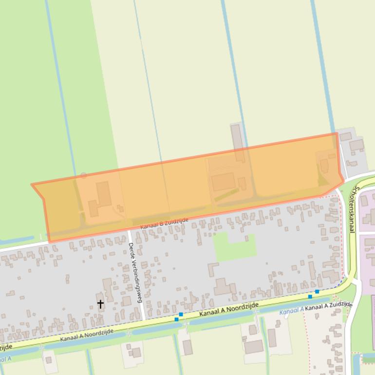 Kaart van postcodegebied 7881NS.