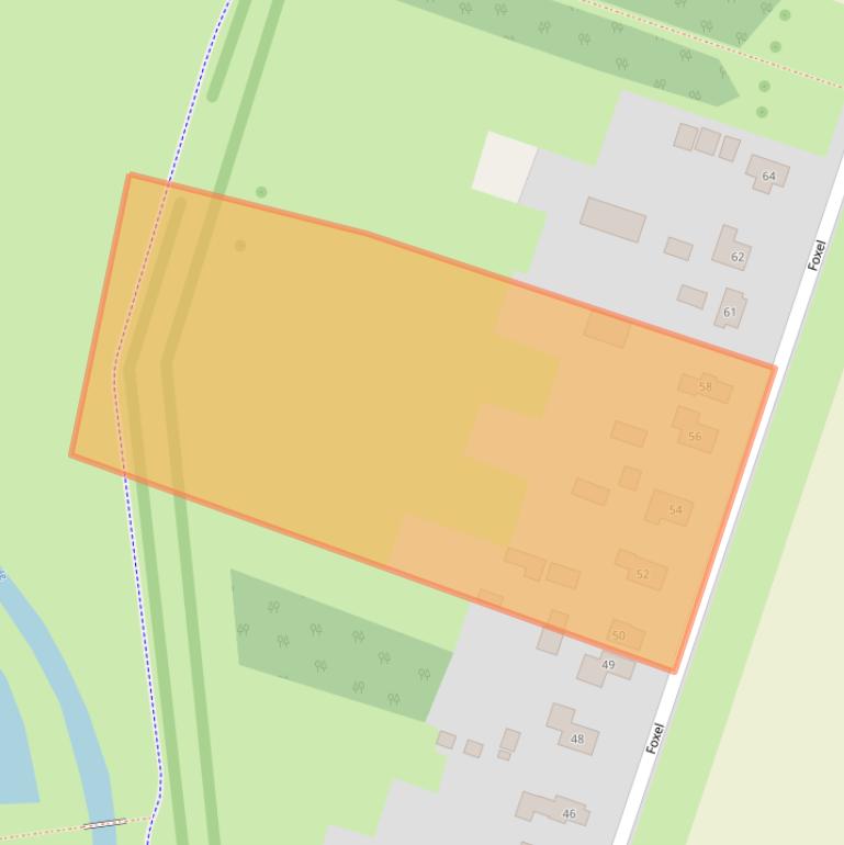 Kaart van postcodegebied 7881PK.