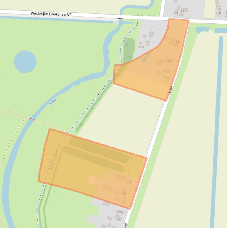 Kaart van postcodegebied 7881PL.