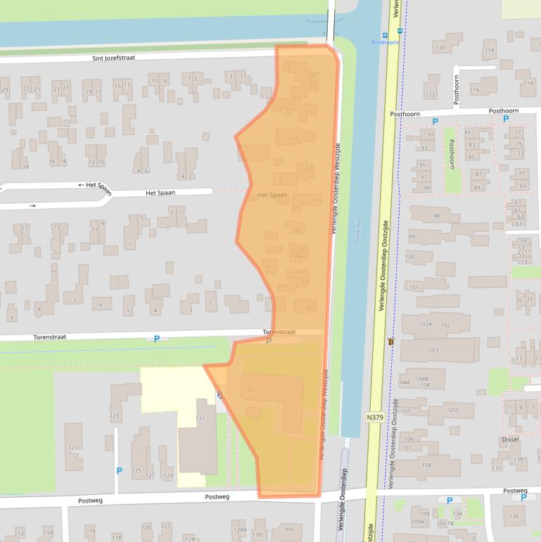 Kaart van postcodegebied 7884RK.