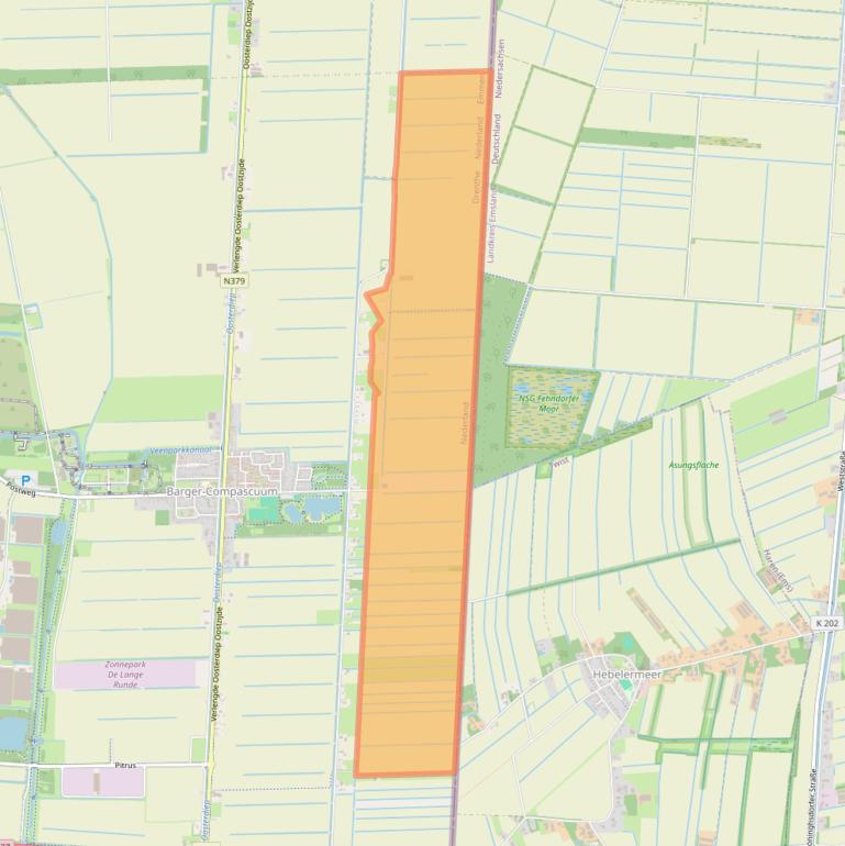 Kaart van postcodegebied 7884TH.