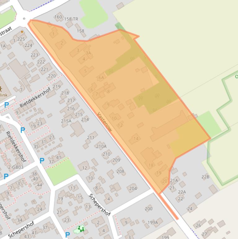 Kaart van postcodegebied 7885AL.