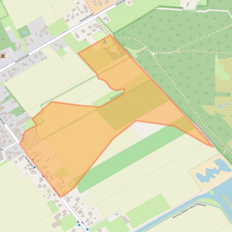 Kaart van postcodegebied 7885AM.