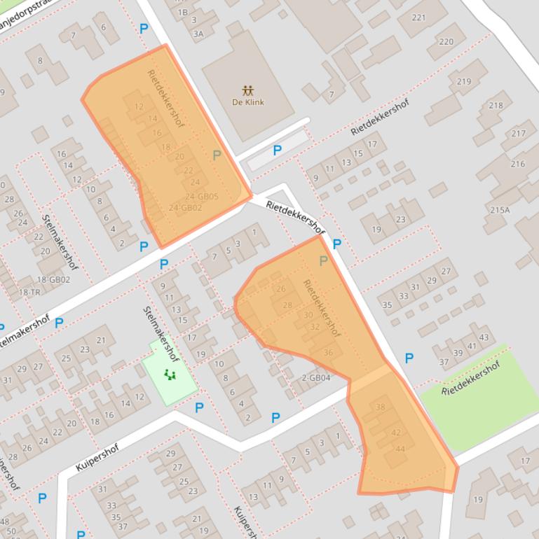 Kaart van postcodegebied 7885GB.