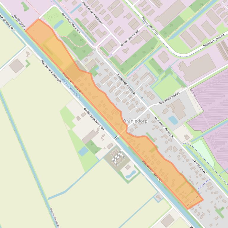 Kaart van postcodegebied 7885TJ.