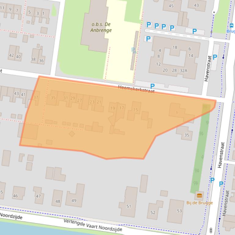 Kaart van postcodegebied 7887AA.